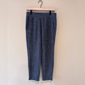 Marine Layer Black/White Comfort Pull On Ankle Crop Allison Pant Size S EUC